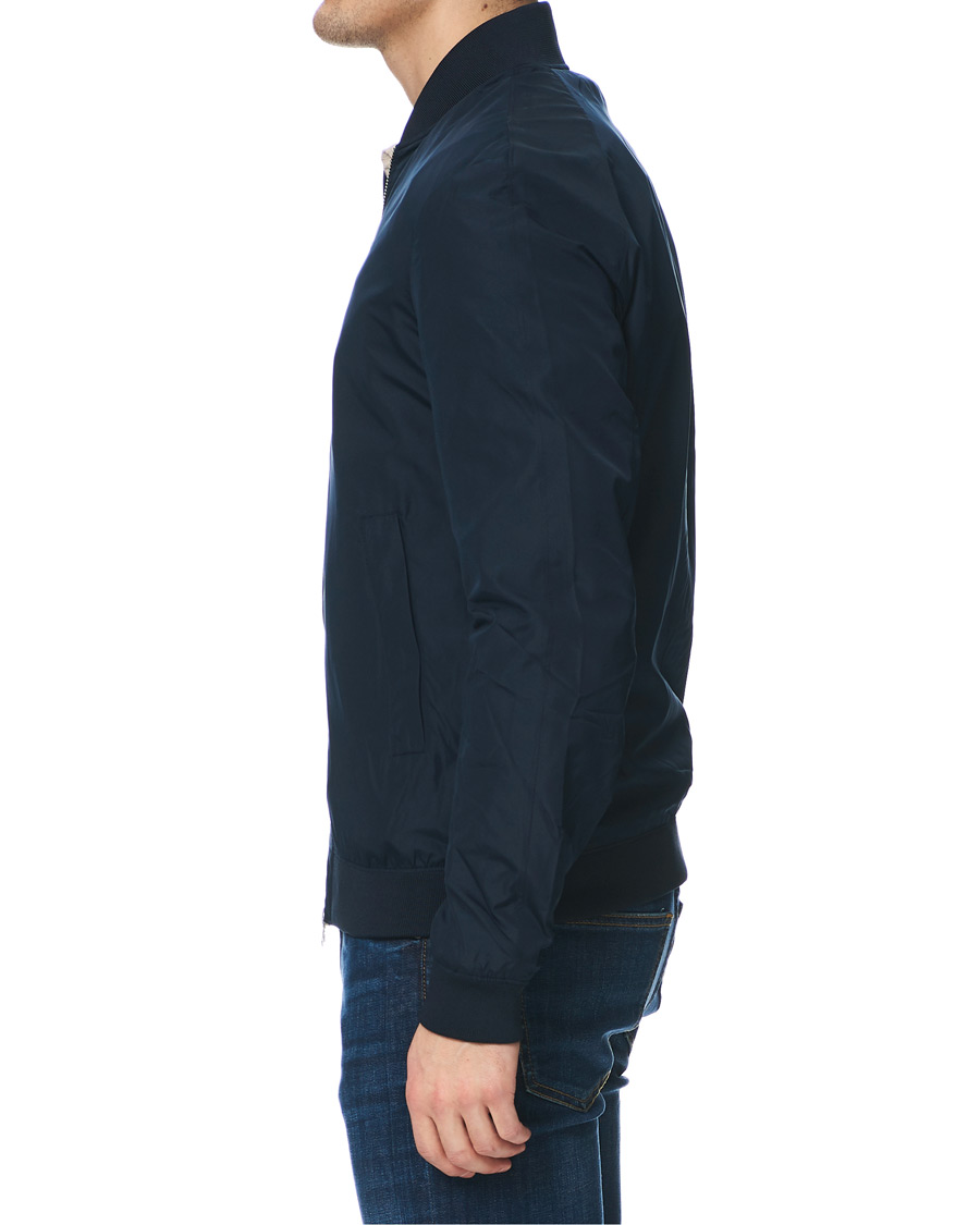 Herre | Jakker | J.Lindeberg | Thom Gravity Bomber Jacket Navy