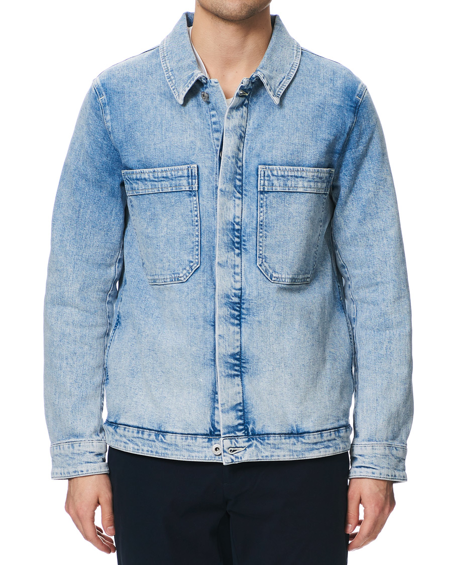 Herre | Jakker | J.Lindeberg | Cam Epic Denim Jacket Light Wash