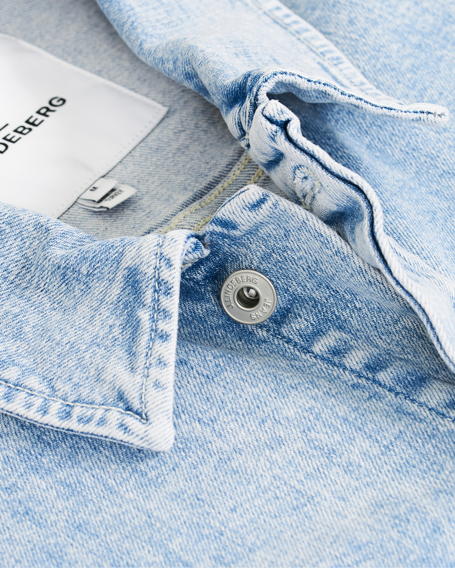 Herre | Jakker | J.Lindeberg | Cam Epic Denim Jacket Light Wash