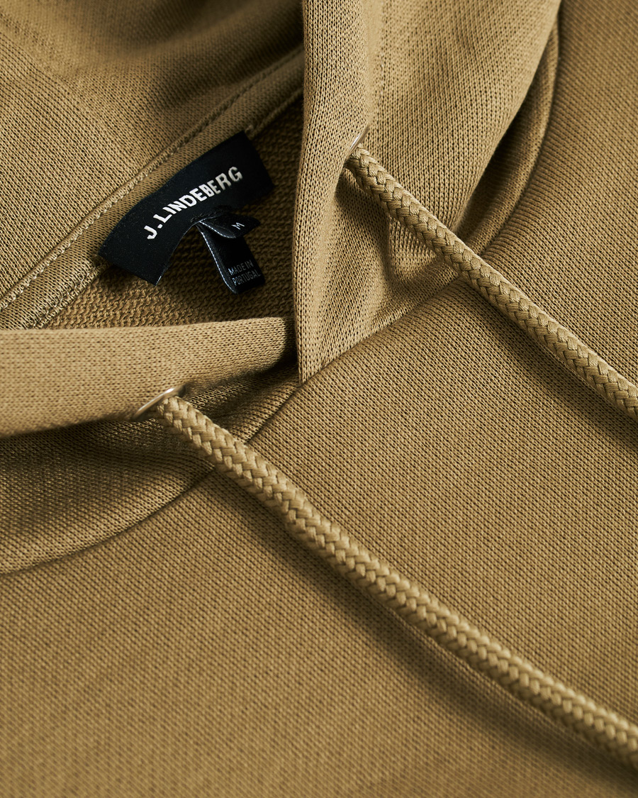 Herre | Gensere | J.Lindeberg | Throw Hoodie Green