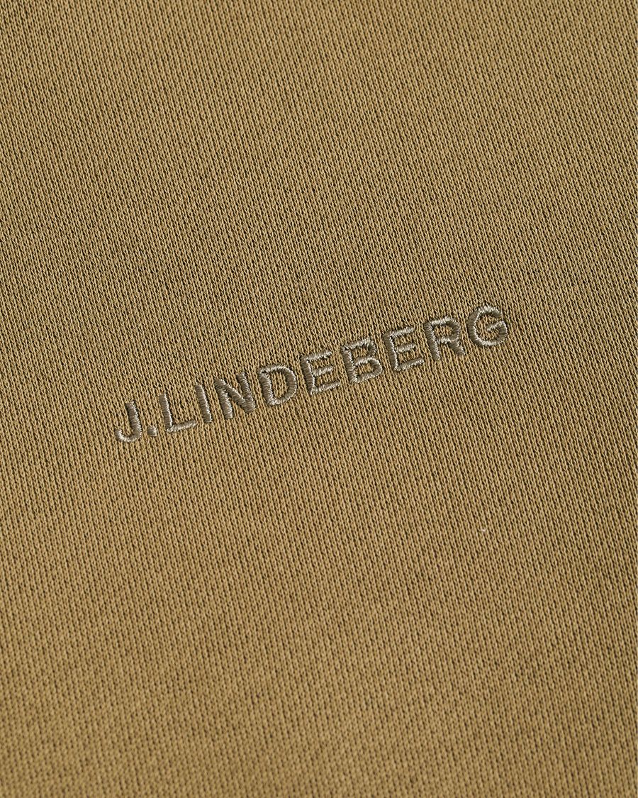 Herre | Gensere | J.Lindeberg | Throw Hoodie Green