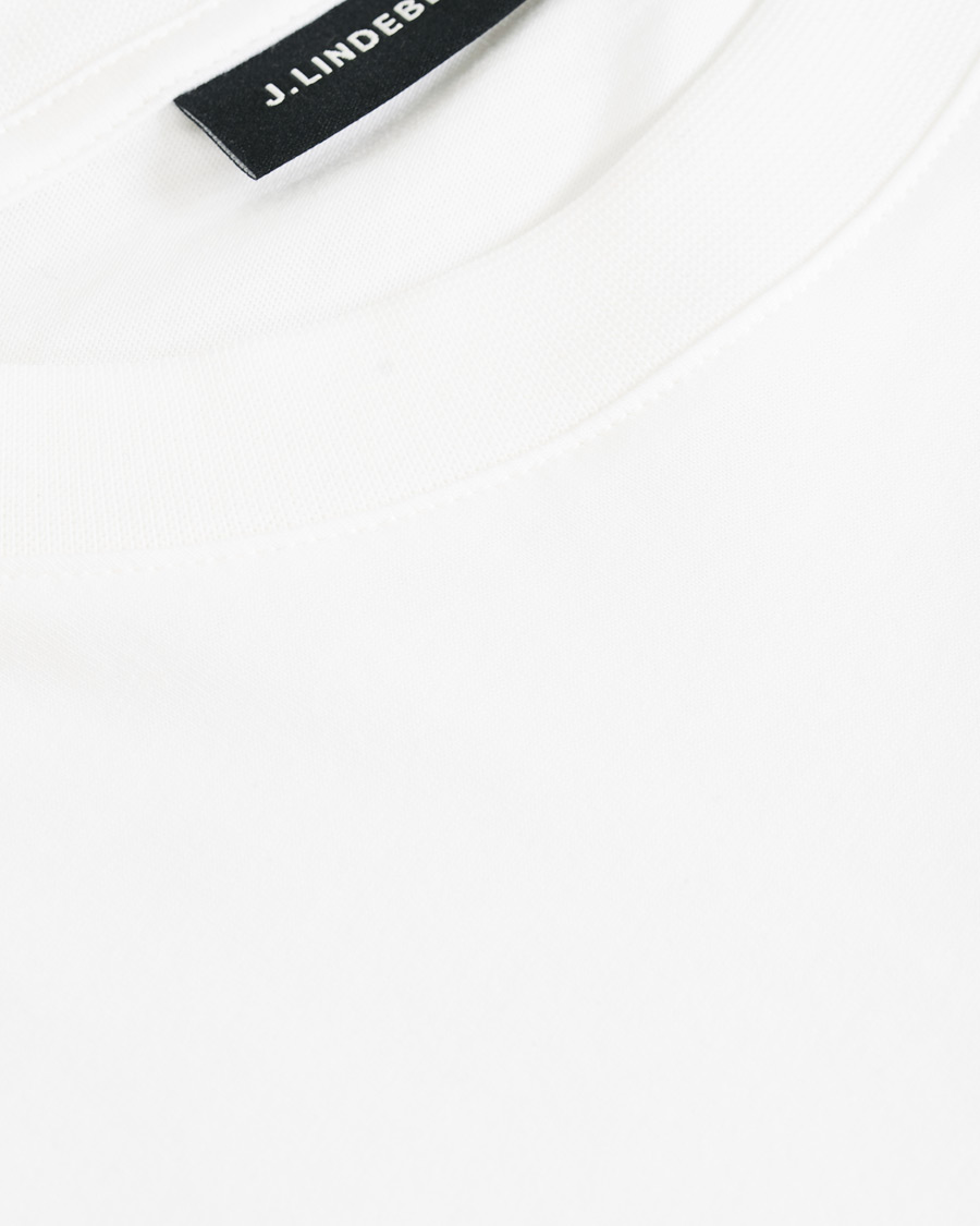 Herre | T-Shirts | J.Lindeberg | Dale Distinct Future Archive Crew Neck Tee White