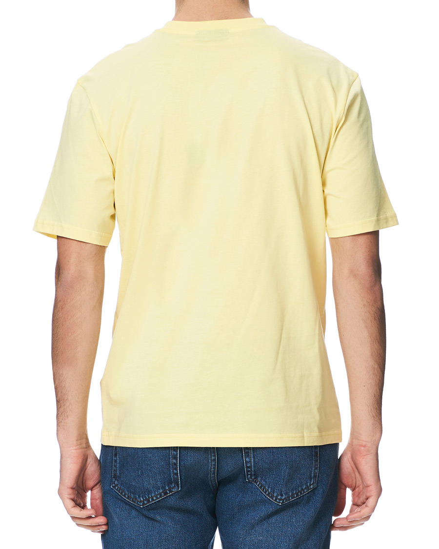 Herre | T-Shirts | J.Lindeberg | Dale Distinct Future Archive Crew Neck Tee Yellow