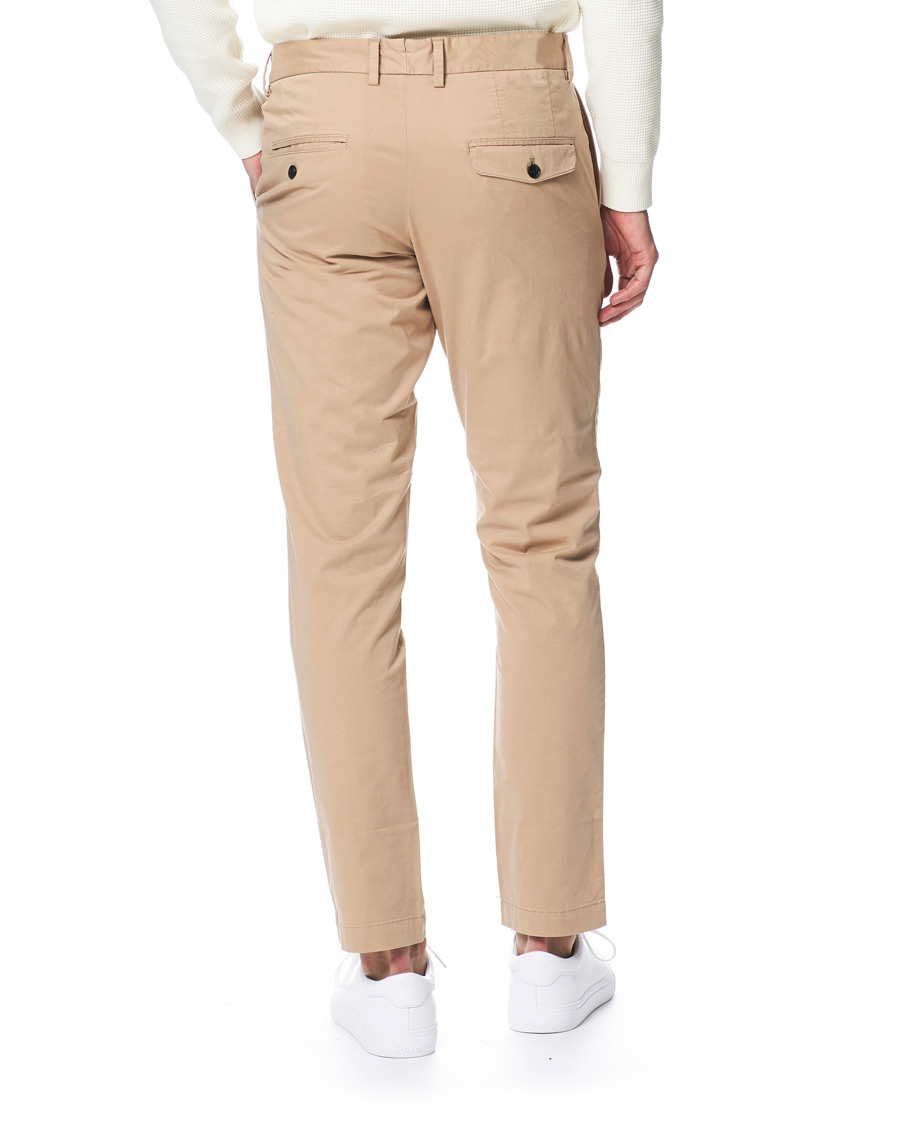 Herre | Bukser | J.Lindeberg | Chaze Super Satin Stretch Chinos Beige