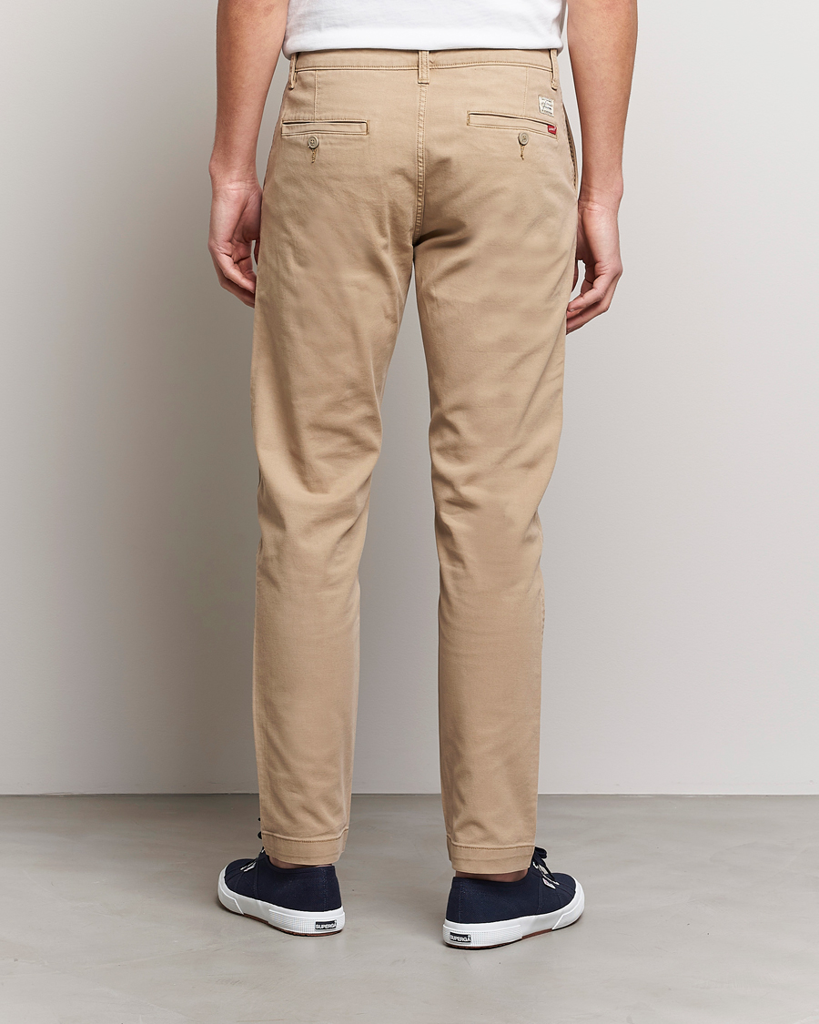 Herre | Klær | Levi's | Garment Dyed Stretch Chino Beige