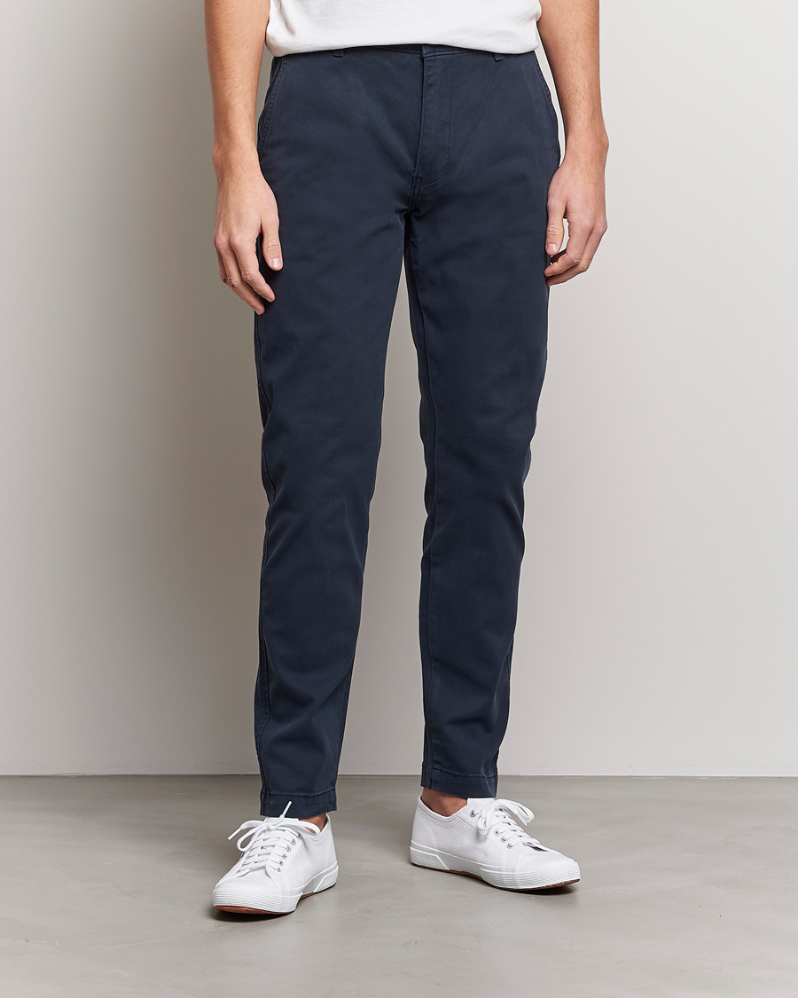 Herre | Chinos | Levi's | Garment Dyed Stretch Chino Baltic Navy