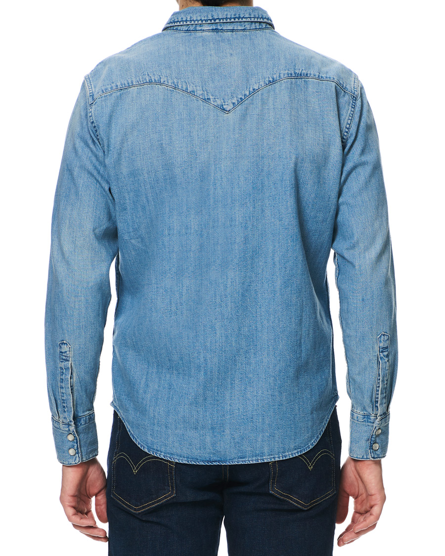 Herre | Skjorter | Levi's | Barstow Western Denim Shirt Stone