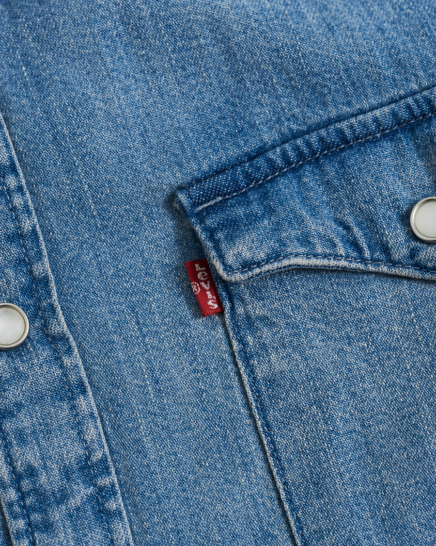 Herre | Skjorter | Levi's | Barstow Western Denim Shirt Stone