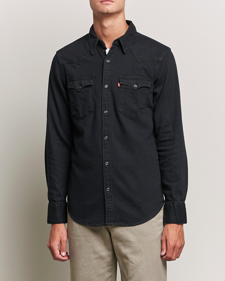 Herre | Avdelinger | Levi's | Barstow Western Standard Shirt Marble Black