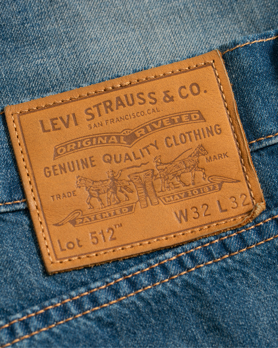 Herre | Jeans | Levi's | 512 Fit Stretch Jeans Cioccolato Cool