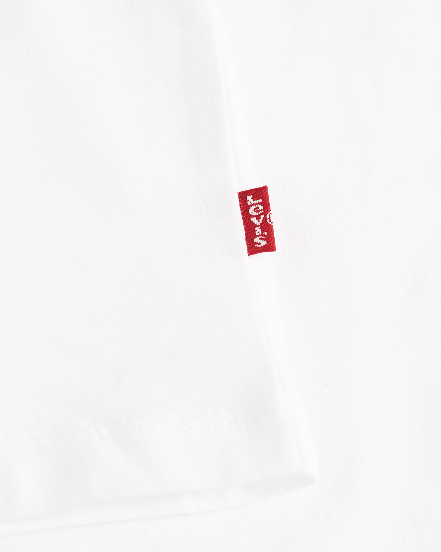 Herre | T-Shirts | Levi's | Flamingo Batwing Crew Neck Tee White