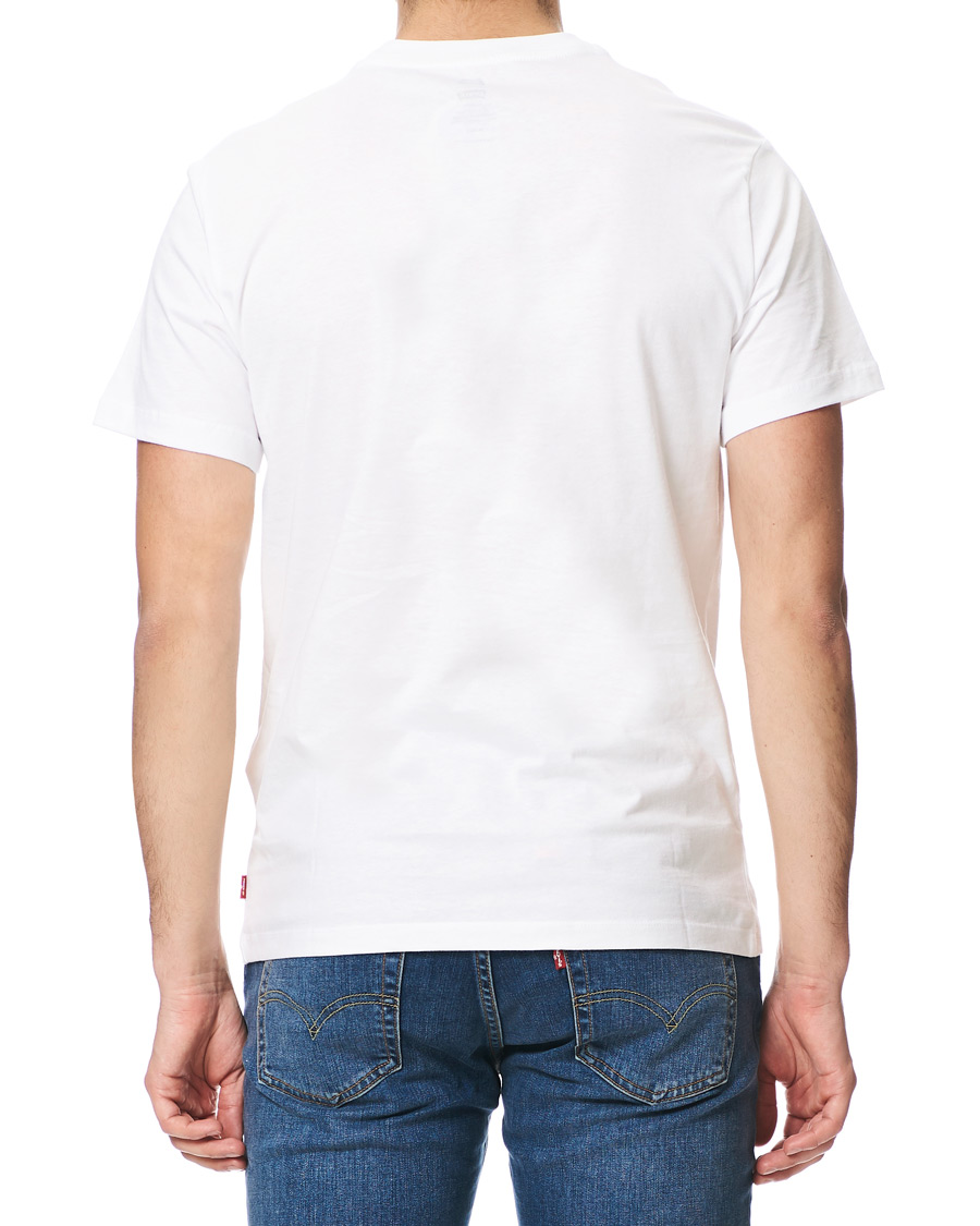 Herre | T-Shirts | Levi's | Super Mario Boxtab Bing Tee White