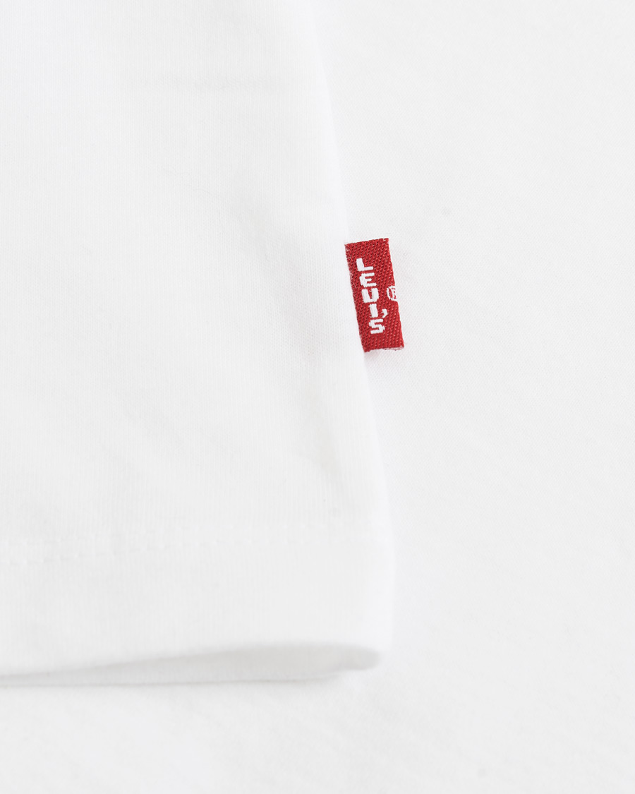 Herre | T-Shirts | Levi's | Super Mario Boxtab Bing Tee White
