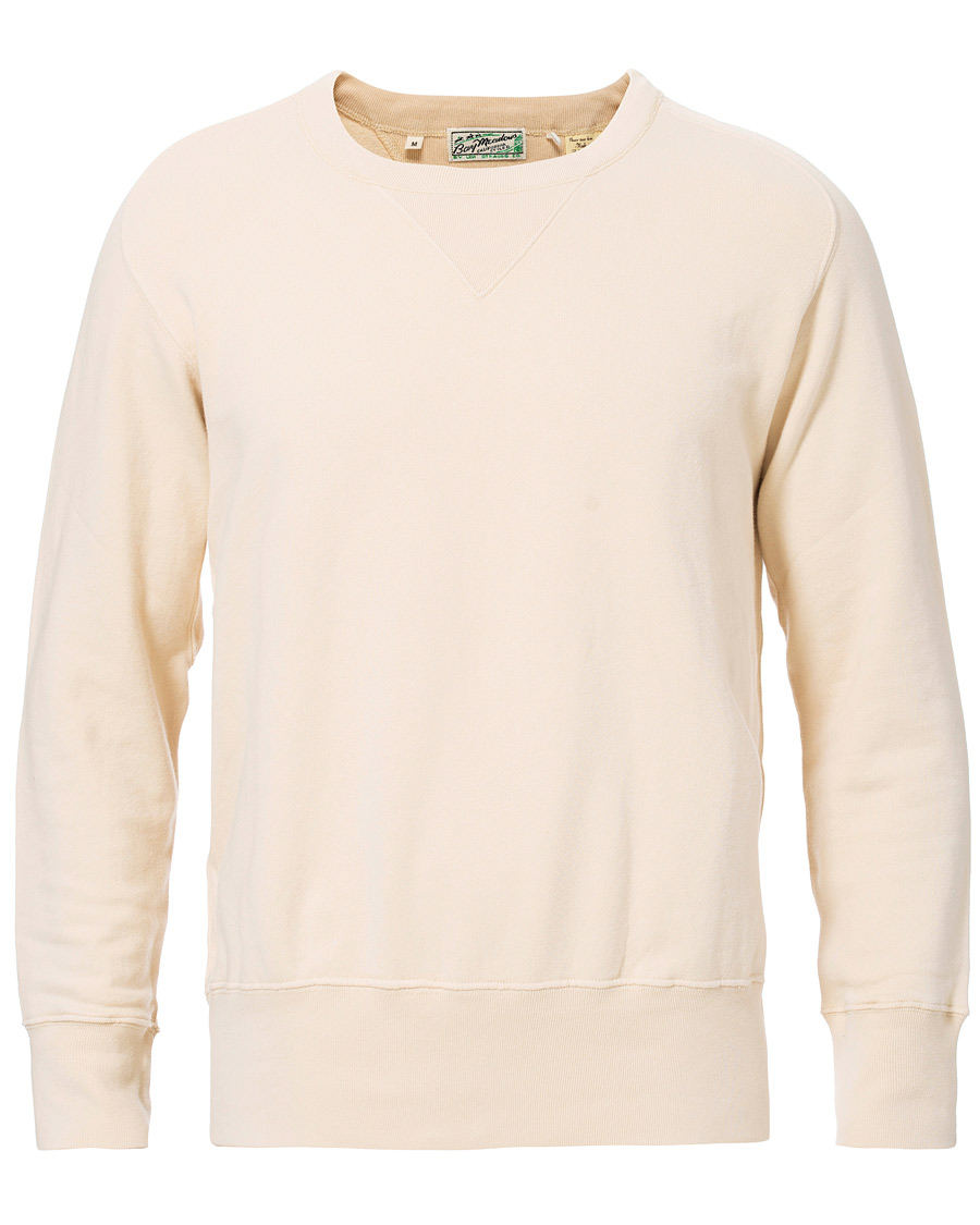 Herre | Gensere | Levi's Vintage Clothing | Bay Meadows Crew Neck Sweatshirts Double Cream