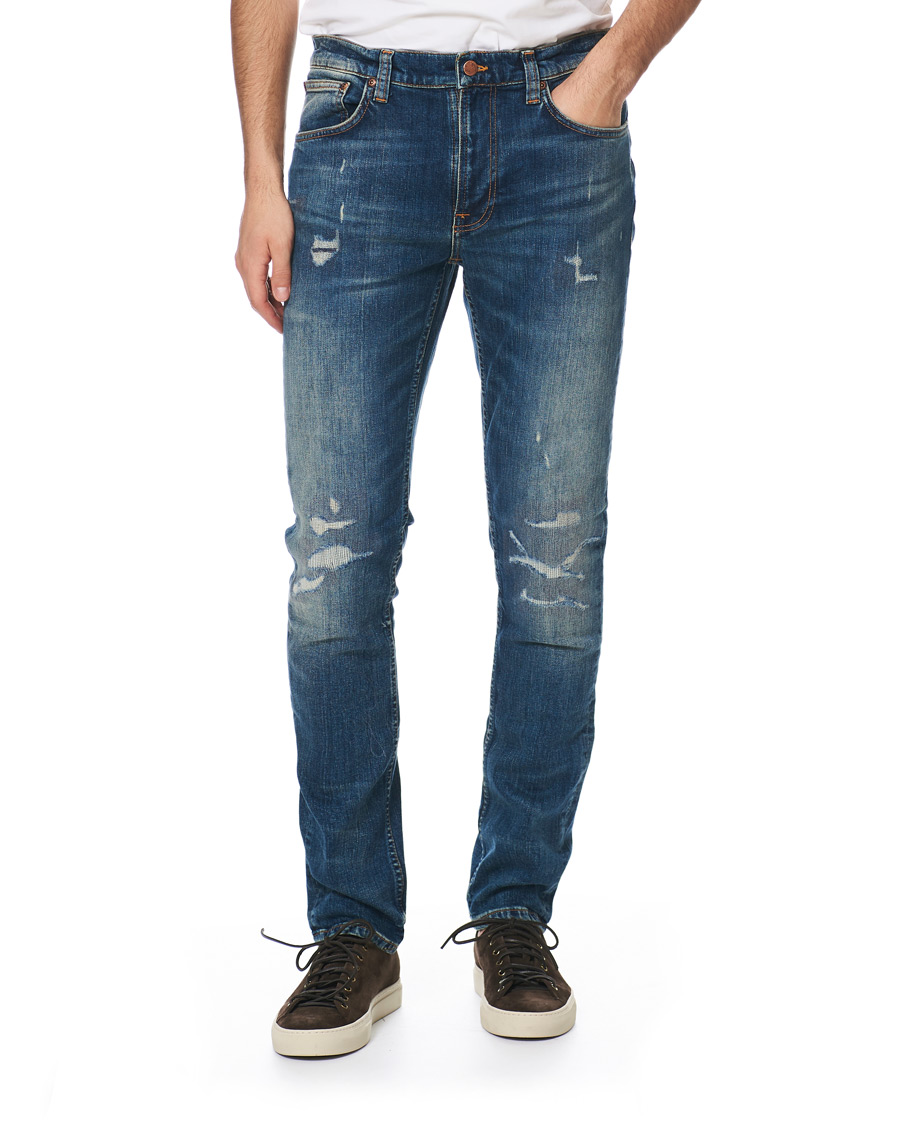 Herre | Jeans | Nudie Jeans | Lean Dean Organic Jeans Beaten Indigo