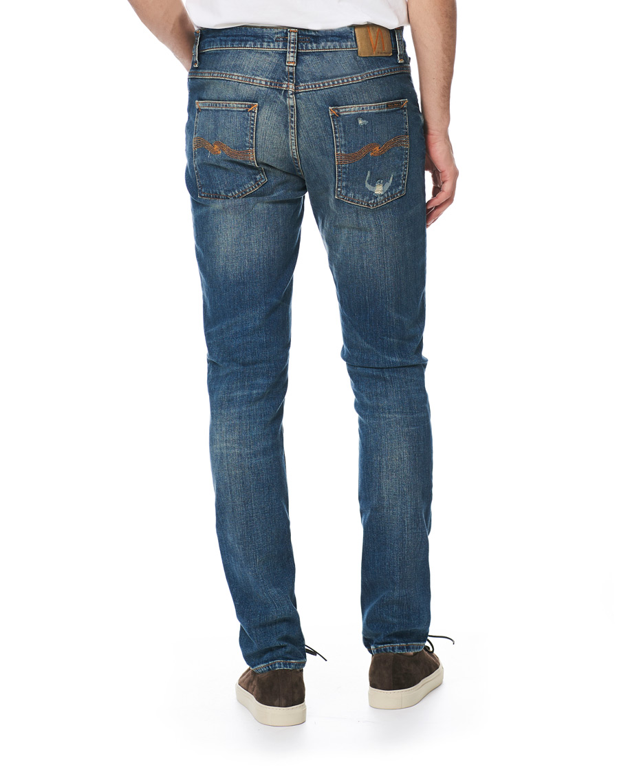 Herre | Jeans | Nudie Jeans | Lean Dean Organic Jeans Beaten Indigo