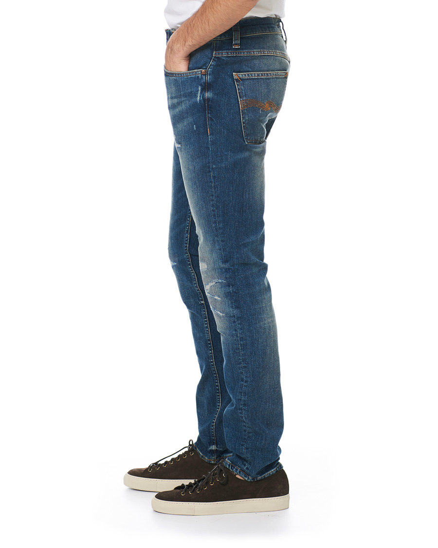 Herre | Jeans | Nudie Jeans | Lean Dean Organic Jeans Beaten Indigo