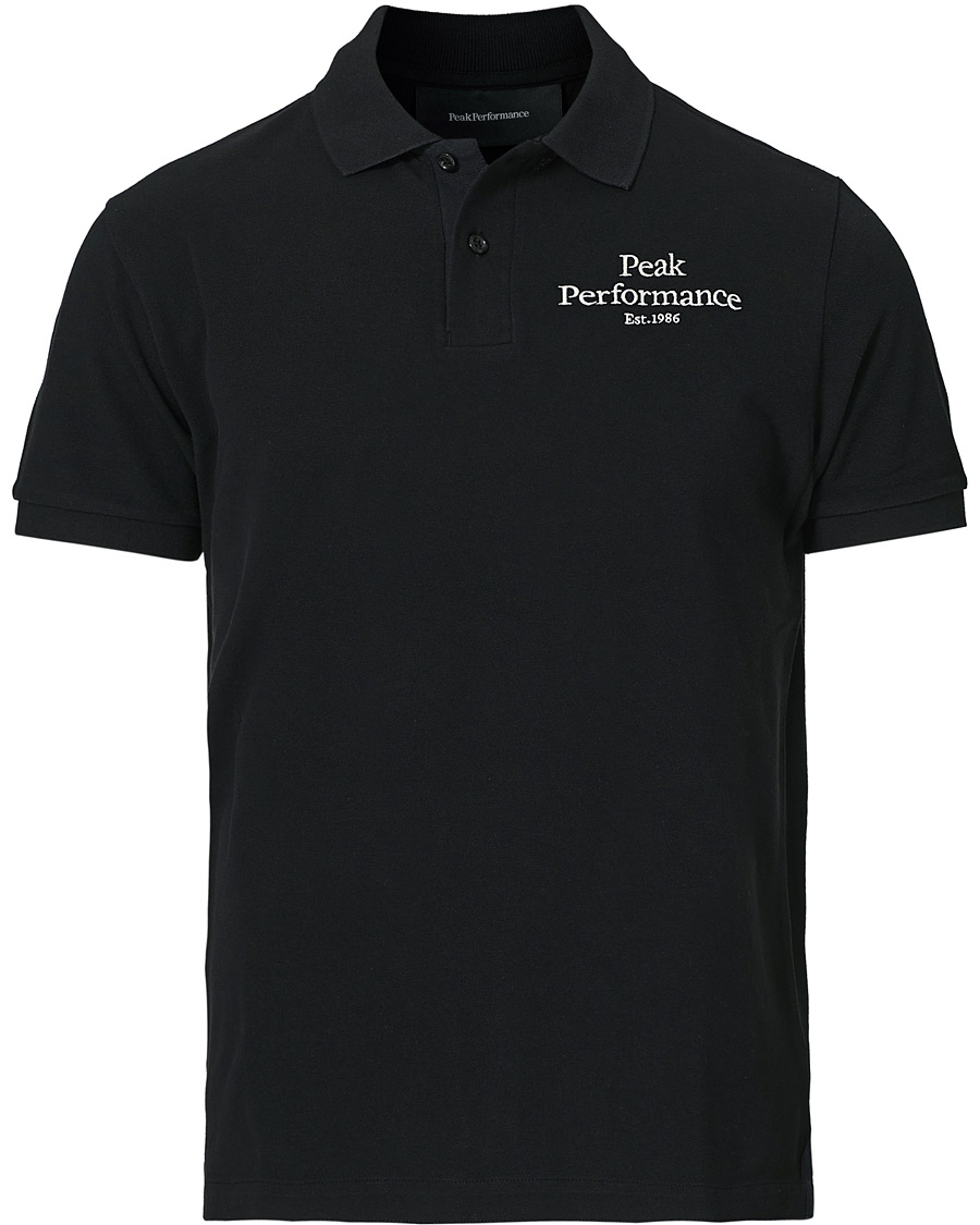 Herre | Pikéer | Peak Performance | Original Logo Polo Black