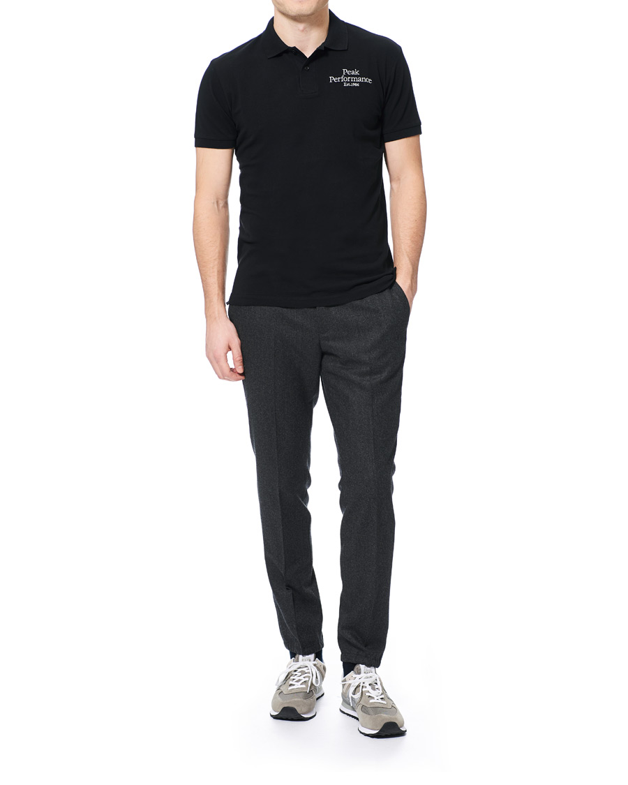 Herre | Pikéer | Peak Performance | Original Logo Polo Black