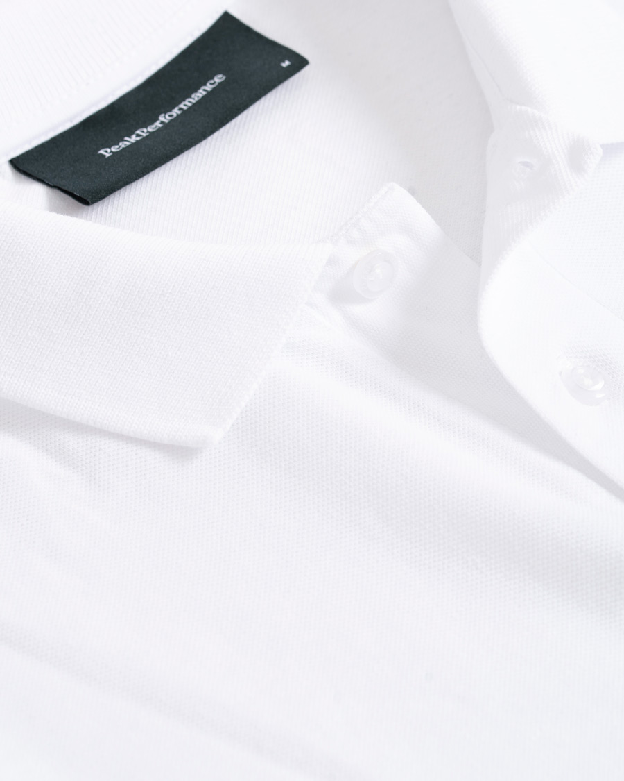 Herre | Pikéer | Peak Performance | Original Logo Polo White