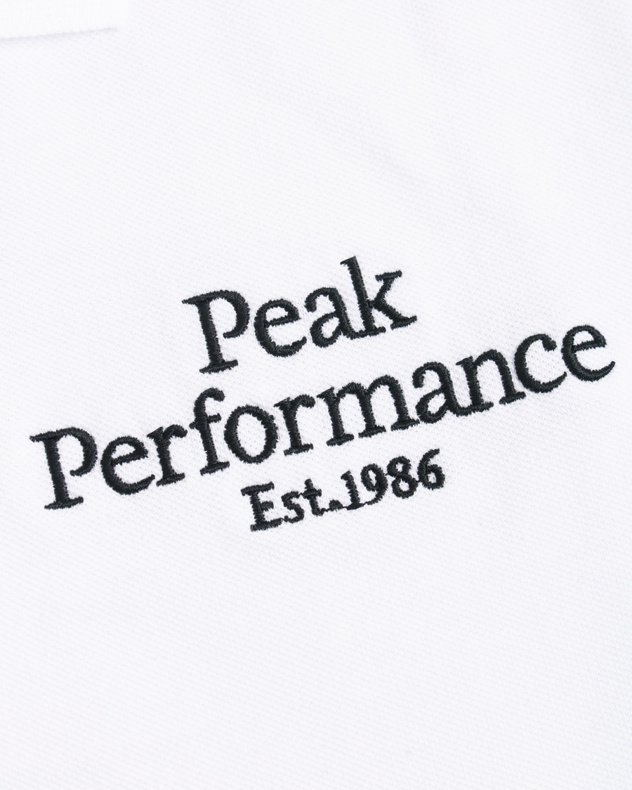 Herre | Pikéer | Peak Performance | Original Logo Polo White