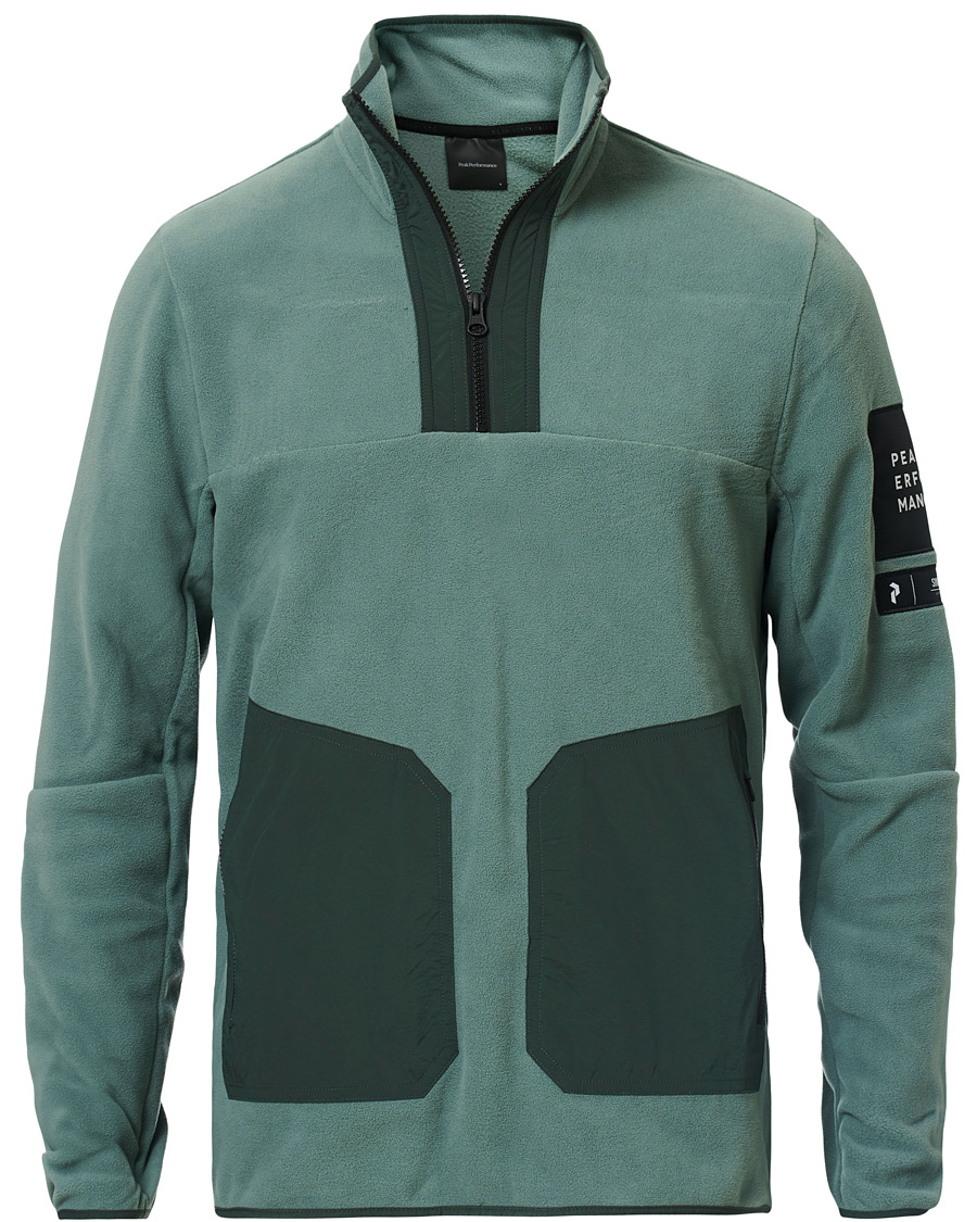Herre | Gensere | Peak Performance | Tech Fleece Half Zip Green