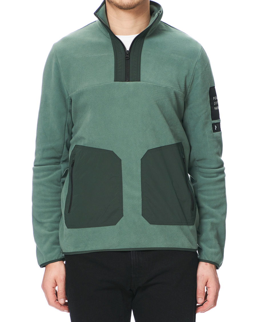 Herre | Gensere | Peak Performance | Tech Fleece Half Zip Green