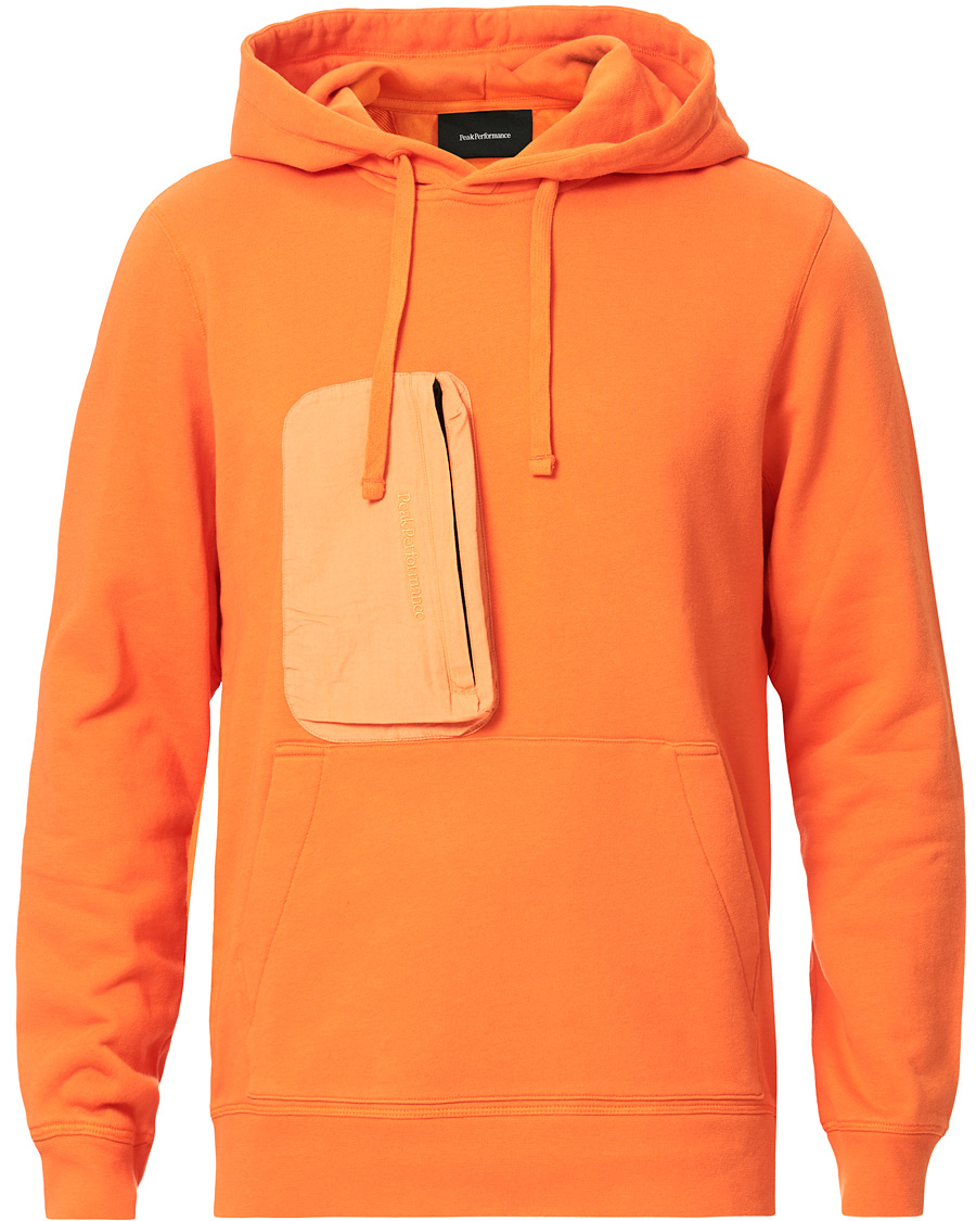 Herre | Gensere | Peak Performance | Combined Hoodie Orange