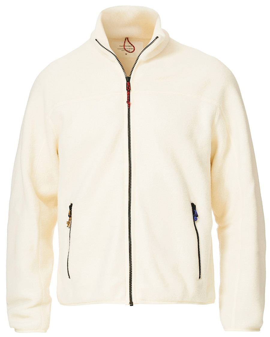 Herre | Gensere | Peak Performance | Ben Gorham Fleece Full Zip Off White