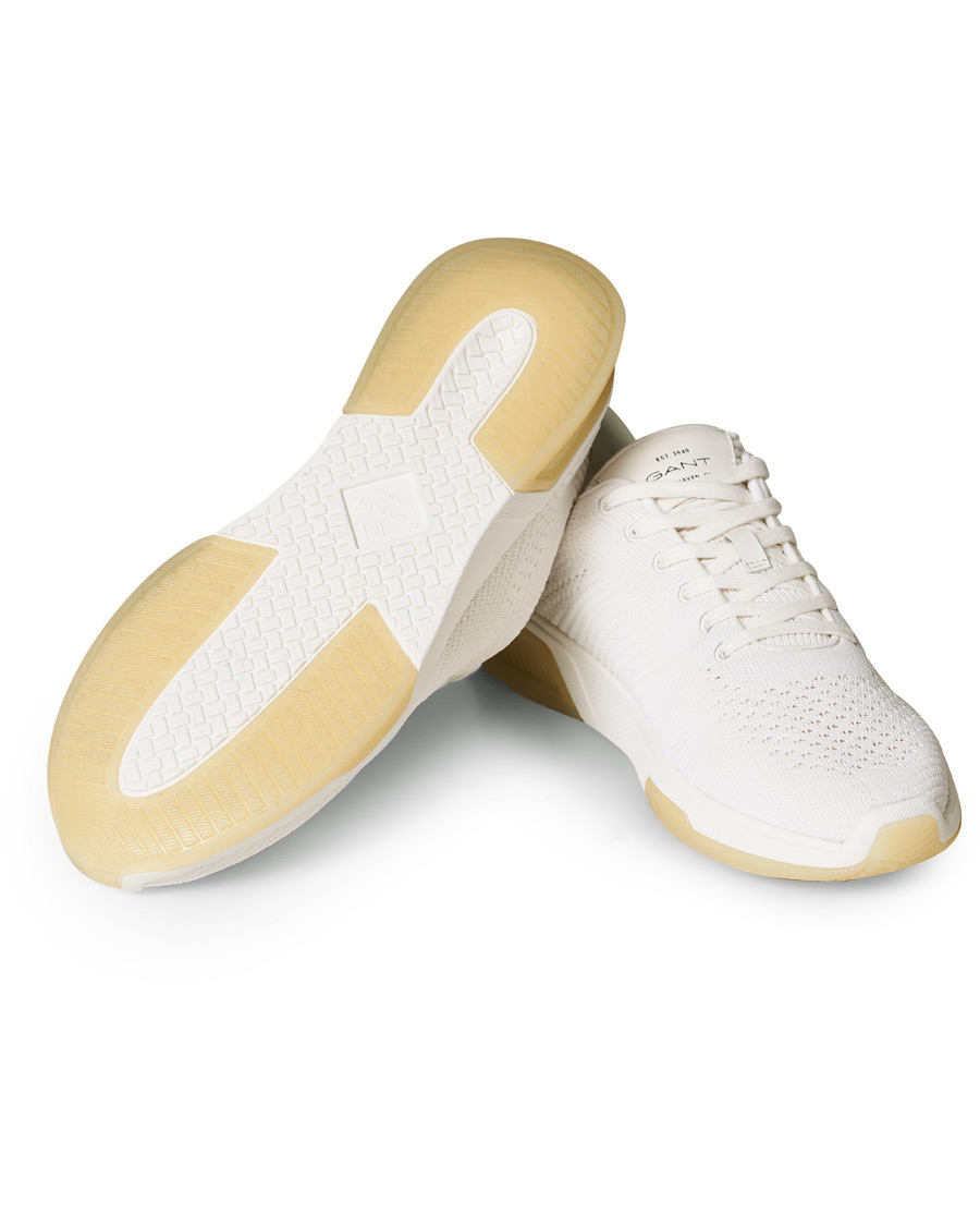 Herre | GANT Hightown Recycled Sneaker Surf White | GANT | Hightown Recycled Sneaker Surf White