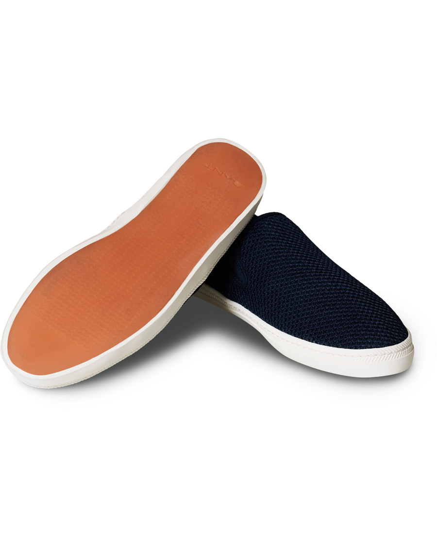 Herre | GANT Poolride Mesh Slip On Navy | GANT | Poolride Mesh Slip On Navy