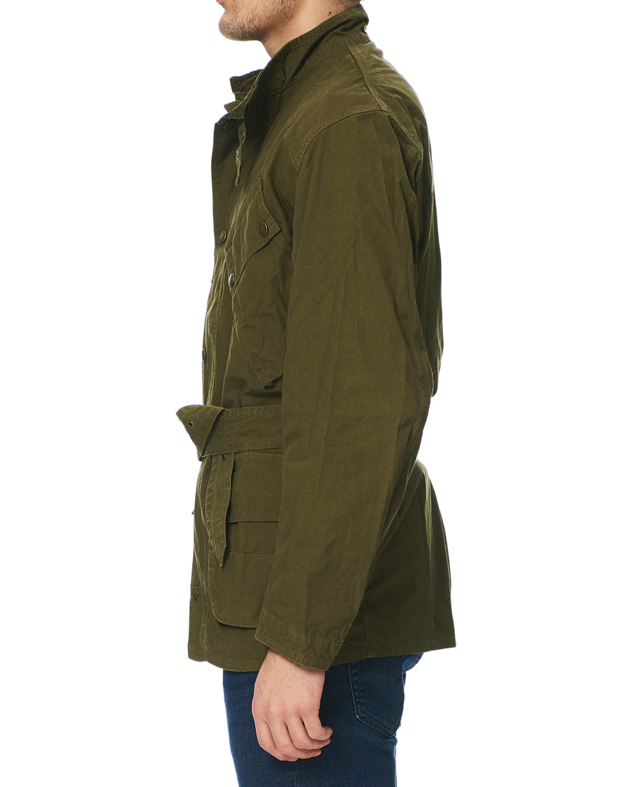 Herre | Jakker | Barbour International | Summer Wash A7 Casual Jacket Green