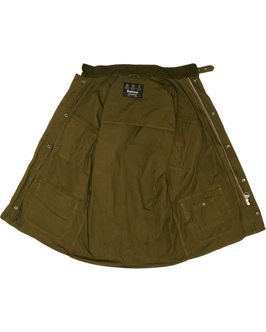 Herre | Jakker | Barbour International | Summer Wash A7 Casual Jacket Green