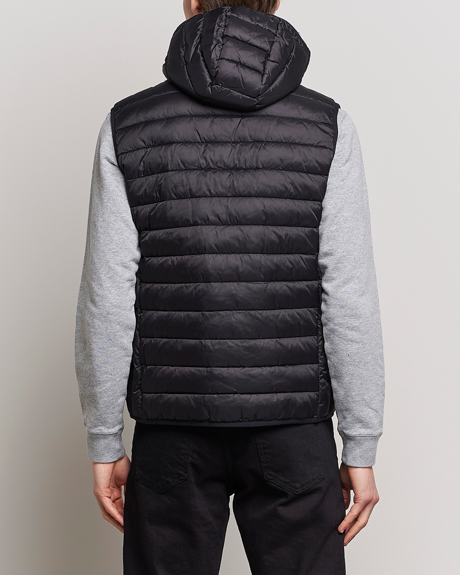 Herre | Jakker | Barbour International | Ouston Hooded Gilet Black