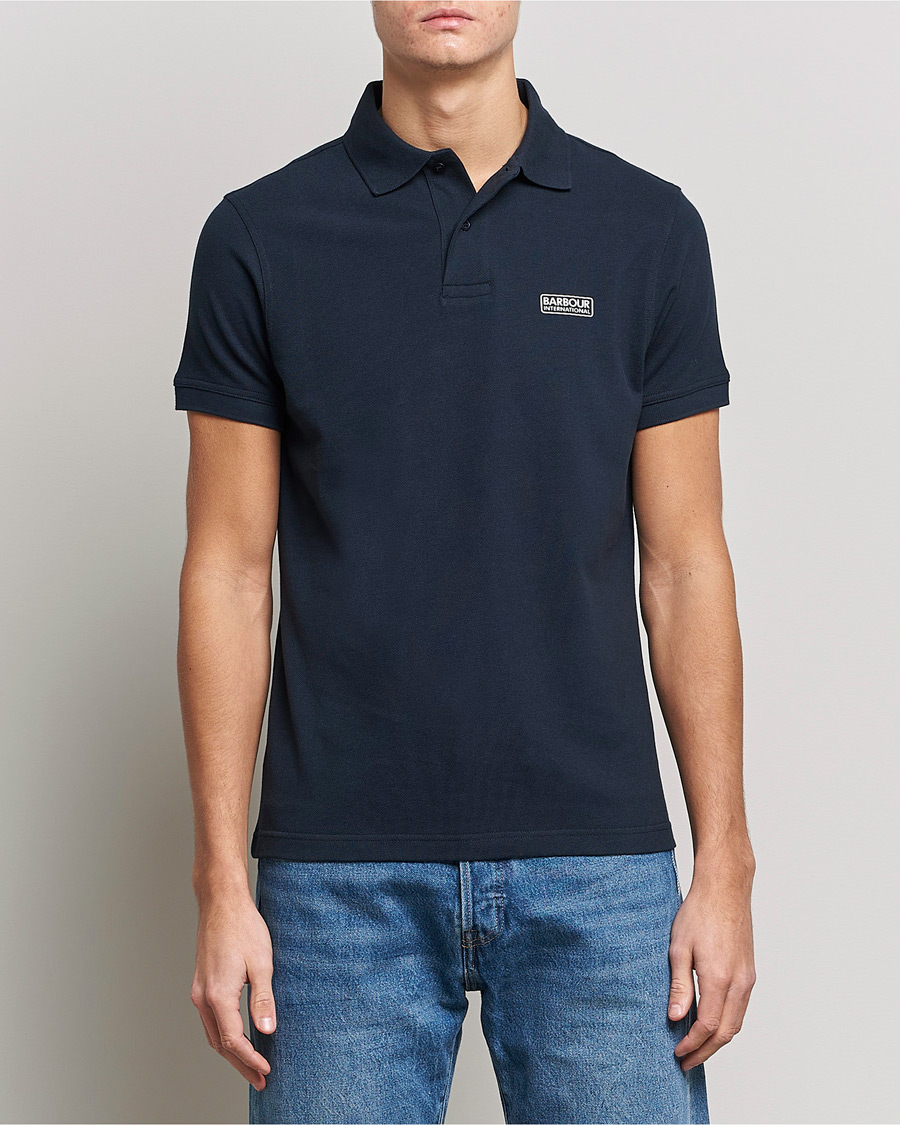 Herre | Pikéer | Barbour International | Essential Polo Navy
