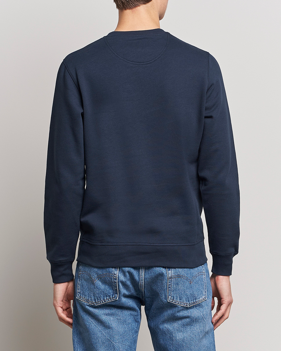 Herre | Gensere | Barbour International | Large Logo Sweatshirt Navy