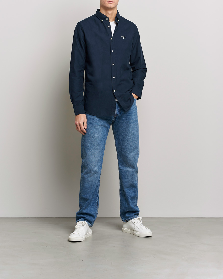Herre | Skjorter | Barbour Lifestyle | Tailored Fit Oxford 3 Shirt Navy