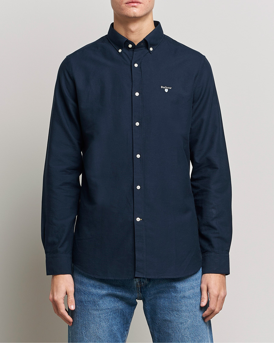 Herre | | Barbour Lifestyle | Tailored Fit Oxford 3 Shirt Navy