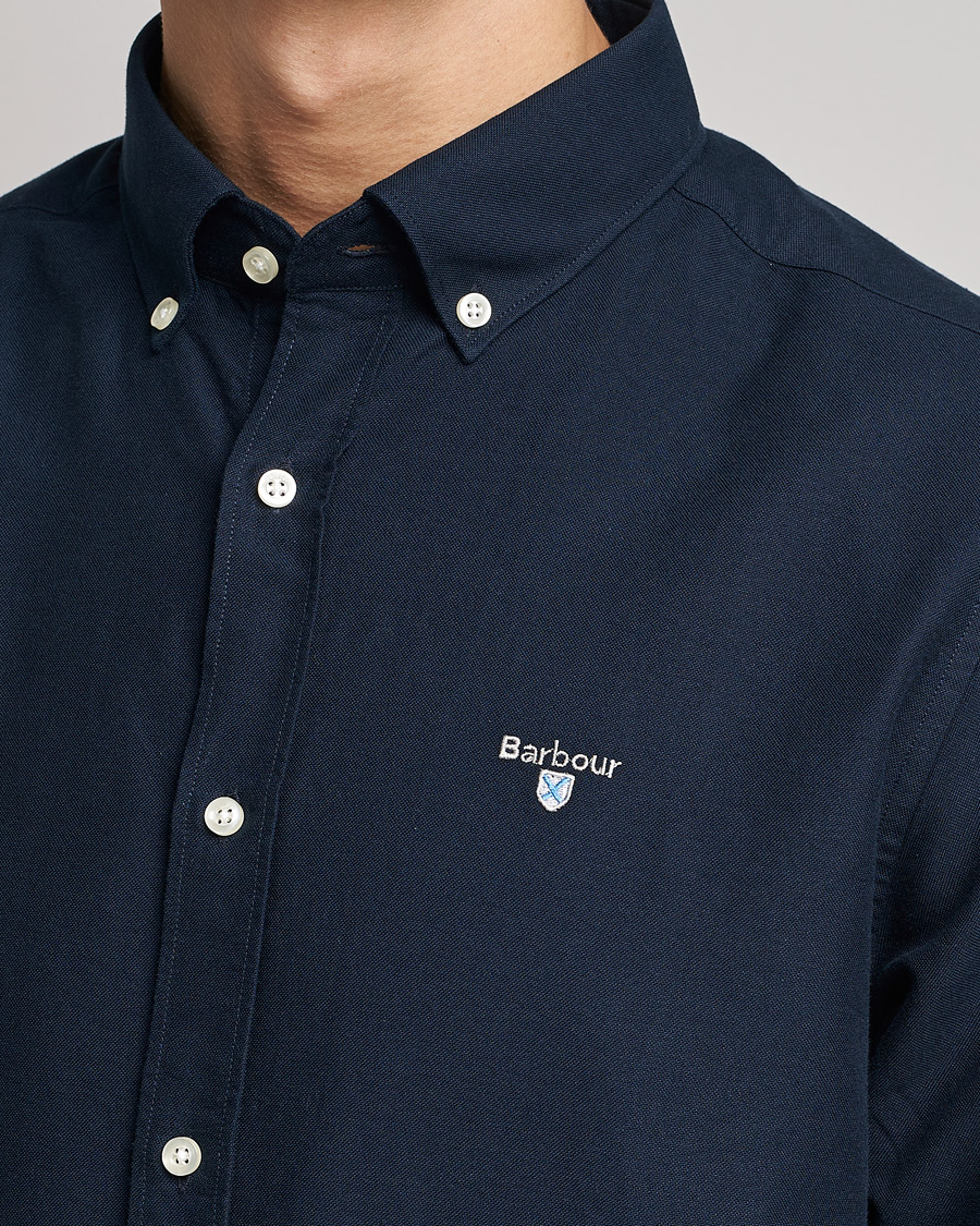 Herre | Skjorter | Barbour Lifestyle | Tailored Fit Oxford 3 Shirt Navy