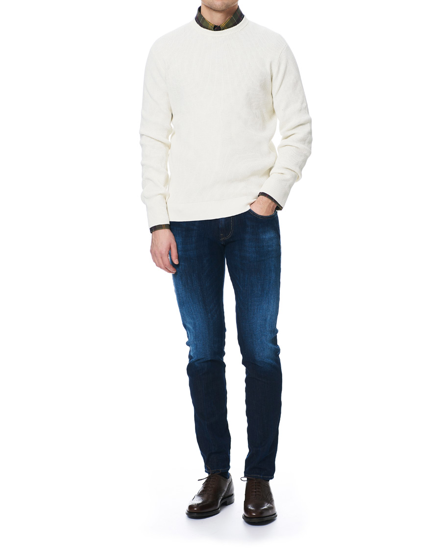 Herre | Gensere | Barbour Lifestyle | Fjord Crew Neck Ecru