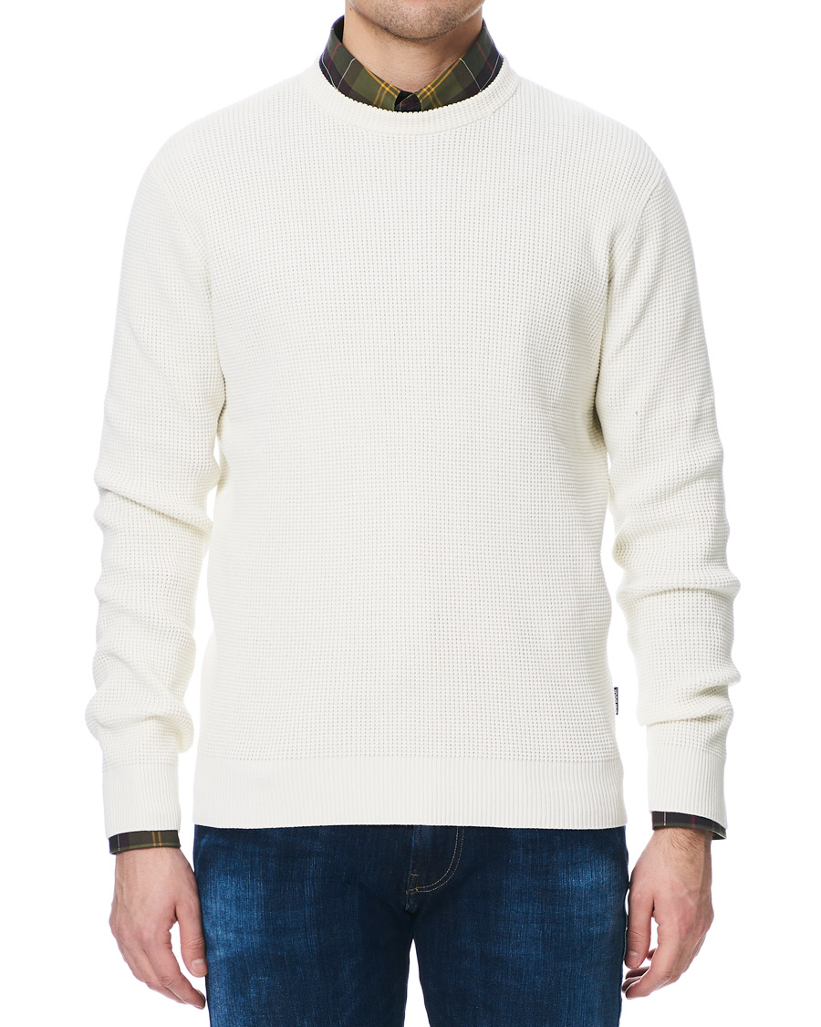 Herre | Gensere | Barbour Lifestyle | Fjord Crew Neck Ecru