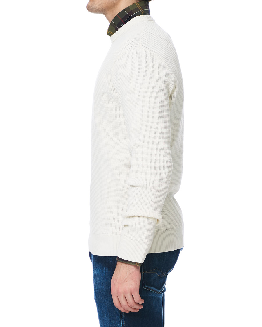 Herre | Gensere | Barbour Lifestyle | Fjord Crew Neck Ecru