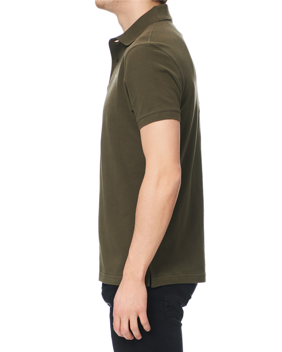 Herre | Pikéer | Barbour Lifestyle | Tartan Pique Polo Dark Olive