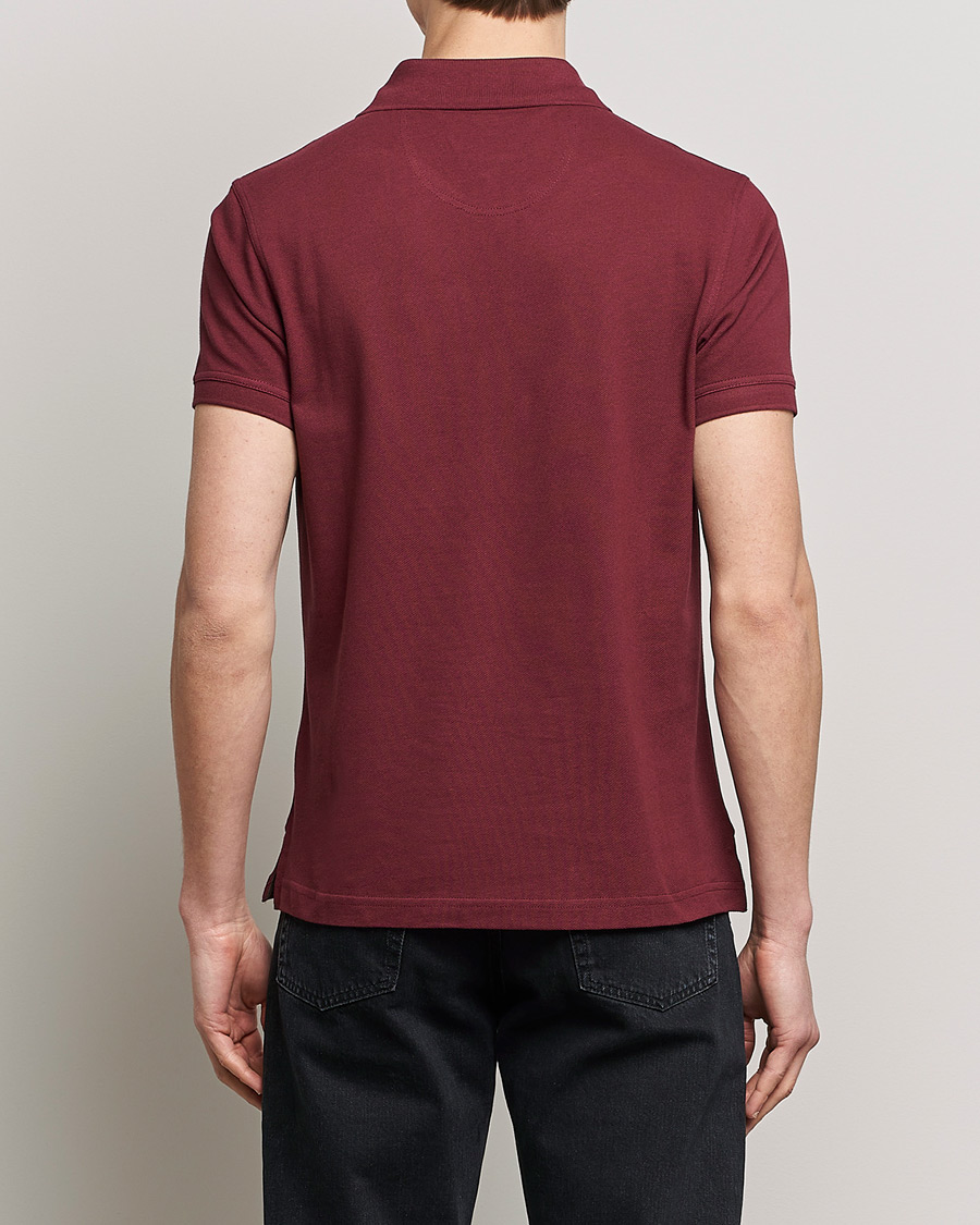 Herre | Pikéer | Barbour Lifestyle | Tartan Pique Polo Ruby