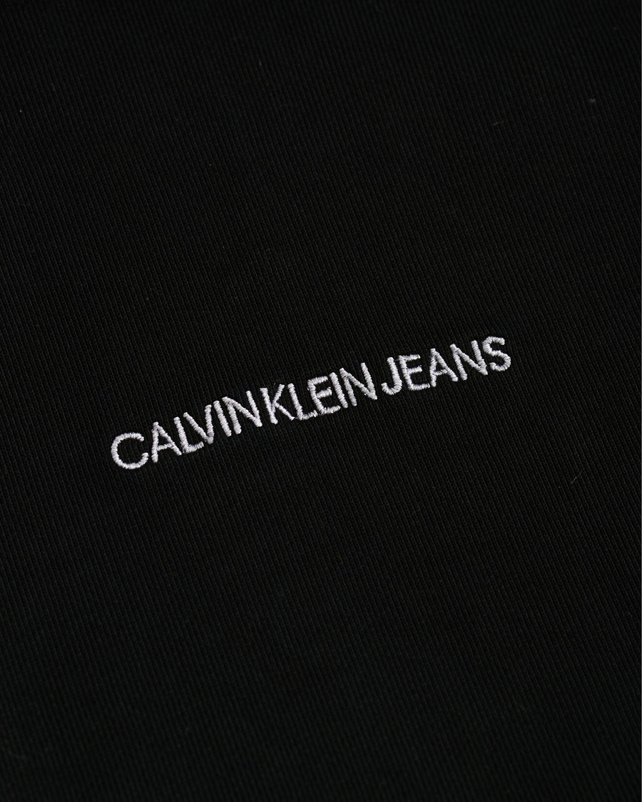 Herre | Gensere | Calvin Klein Jeans | Instit Chest Logo Hoodie Black