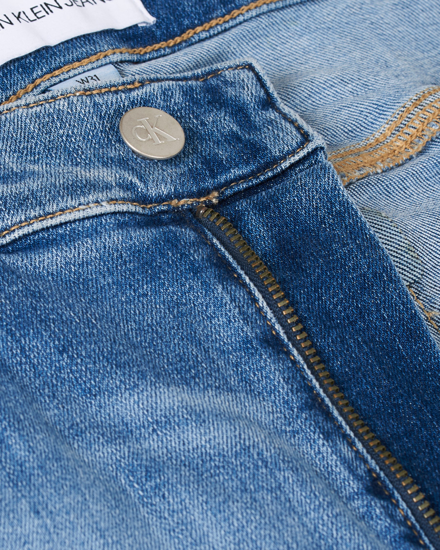 Herre | Shorts | Calvin Klein Jeans | Regular Fit Destroyed Shorts Bright Blue