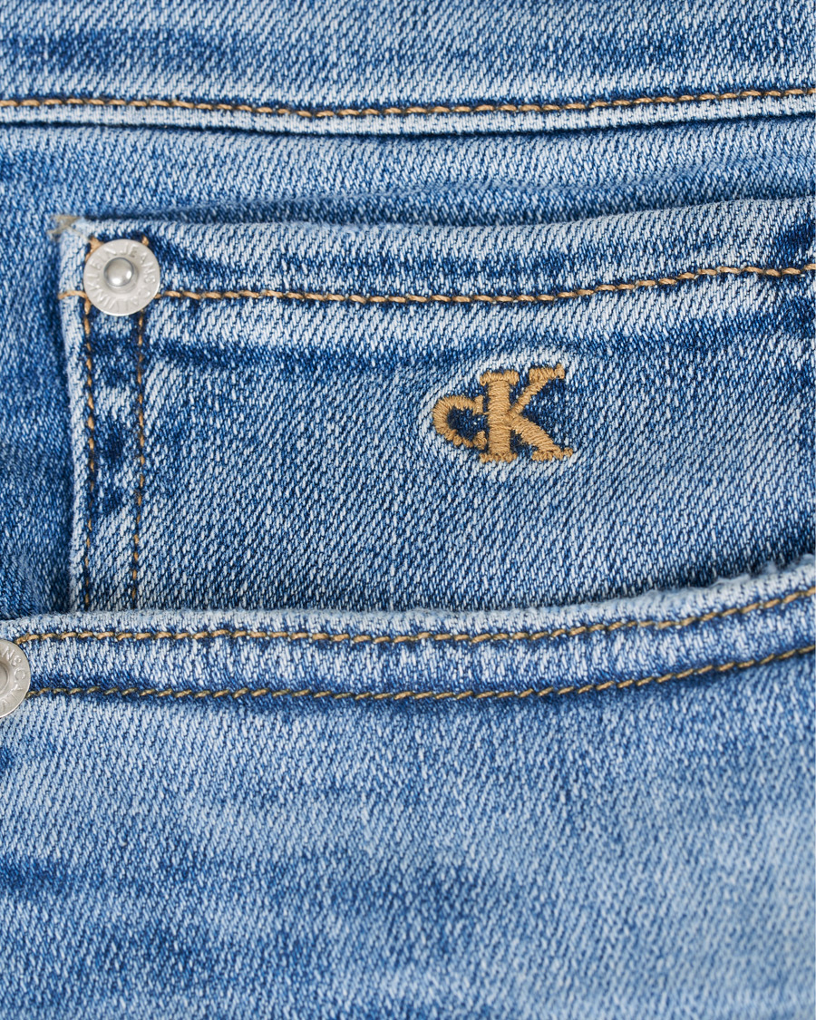Herre | Shorts | Calvin Klein Jeans | Regular Fit Destroyed Shorts Bright Blue