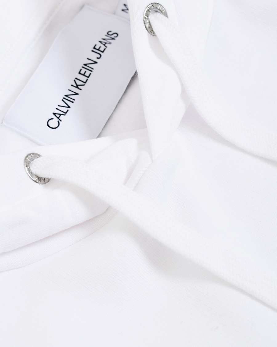Herre | Gensere | Calvin Klein Jeans | Monogram Hoodie Bright White