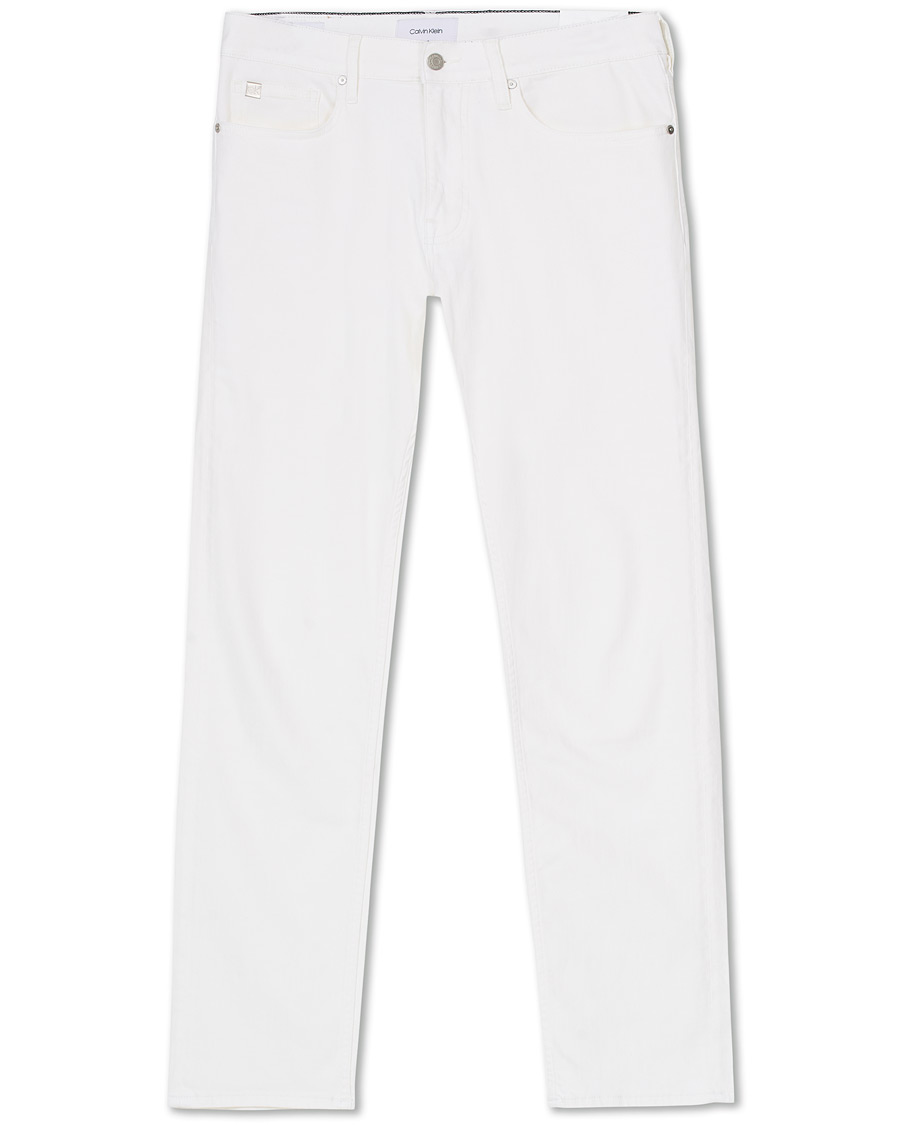 Herre | Jeans | Calvin Klein | Slim Fit Stetch Jeans Snow White