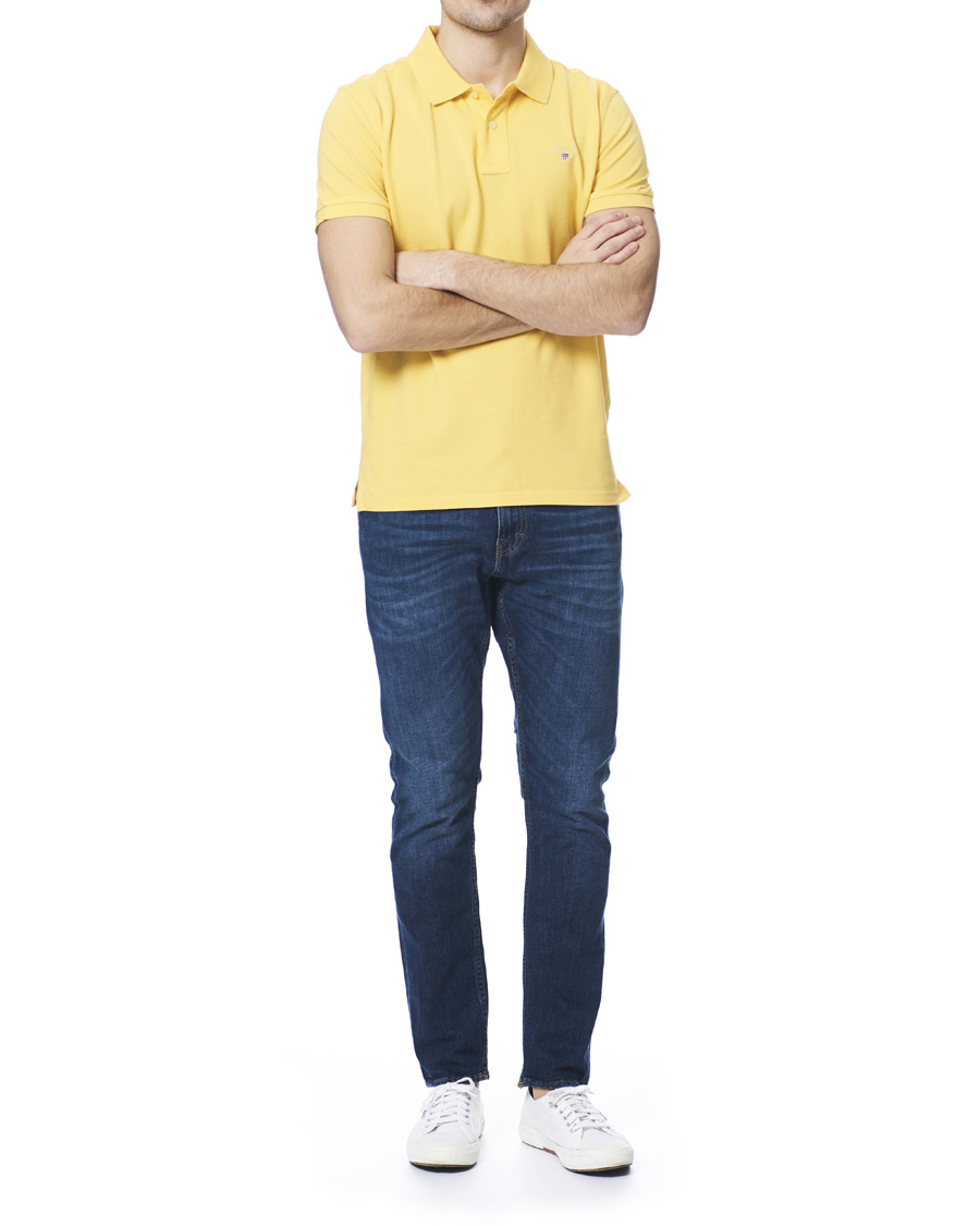Herre | Pikéer | GANT | The Original Polo Mimosa Yellow